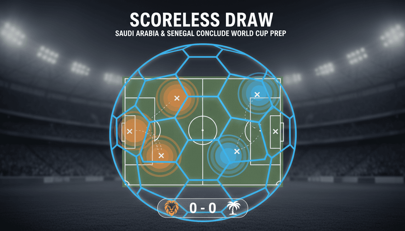 Saudi Arabia and Senegal end World Cup preparation with scoreless draw