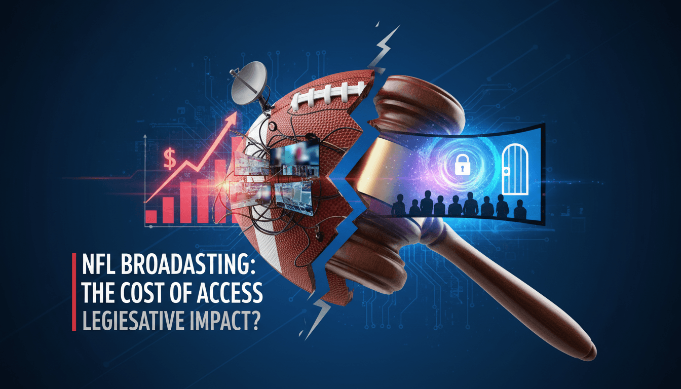 NFL Faces Bipartisan Scrutiny Over Broadcasting Practices and Costs