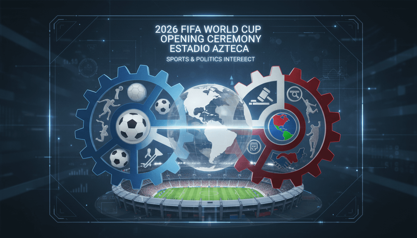 Opening ceremony of the 2026 FIFA World Cup at Estadio Azteca