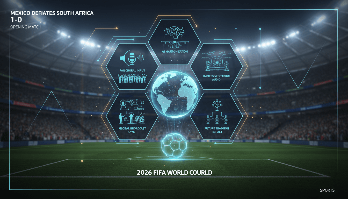 Mexico defeats South Africa in opening match of 2026 FIFA World Cup