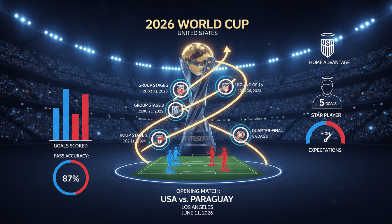 United States hosts opening ceremony of 2026 World Cup in Los Angeles