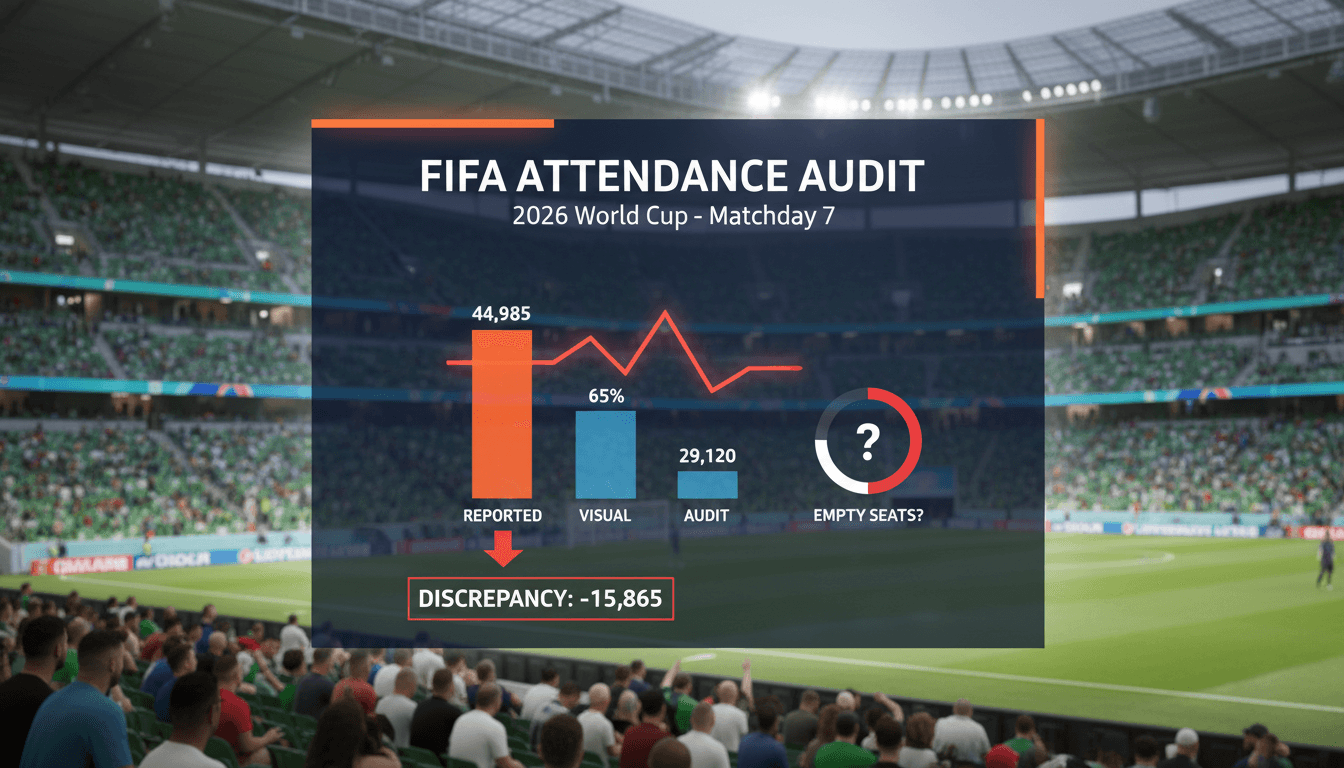 FIFA Defends Attendance Figures Amid Empty Seats Controversy at 2026 World Cup
