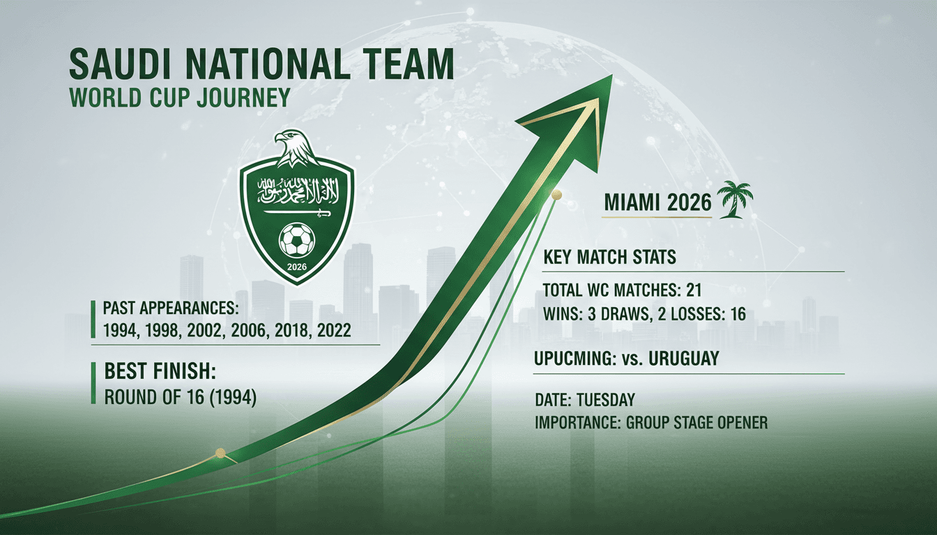 Saudi national football team arriving in Miami for World Cup match