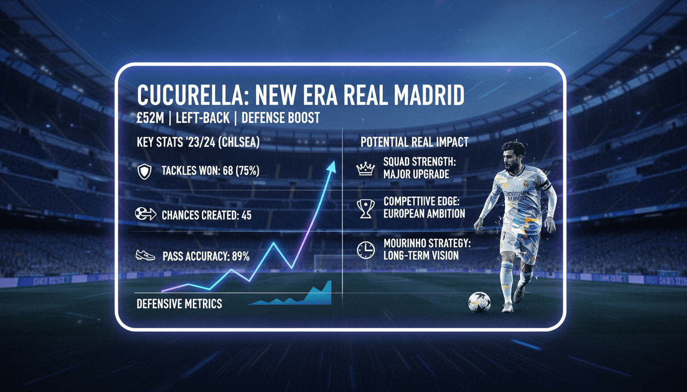 Real Madrid signs Marc Cucurella from Chelsea for £52 million