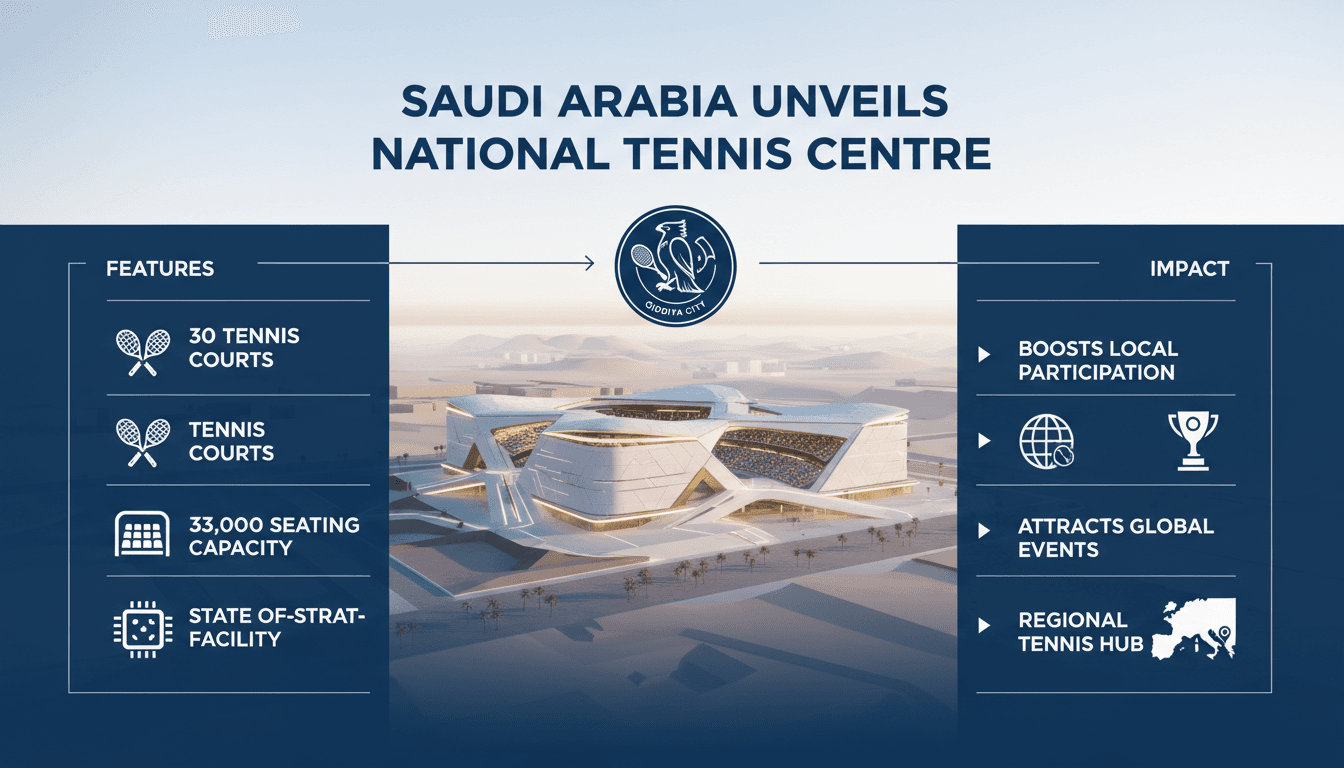 National Tennis Centre in Qiddiya City, Saudi Arabia