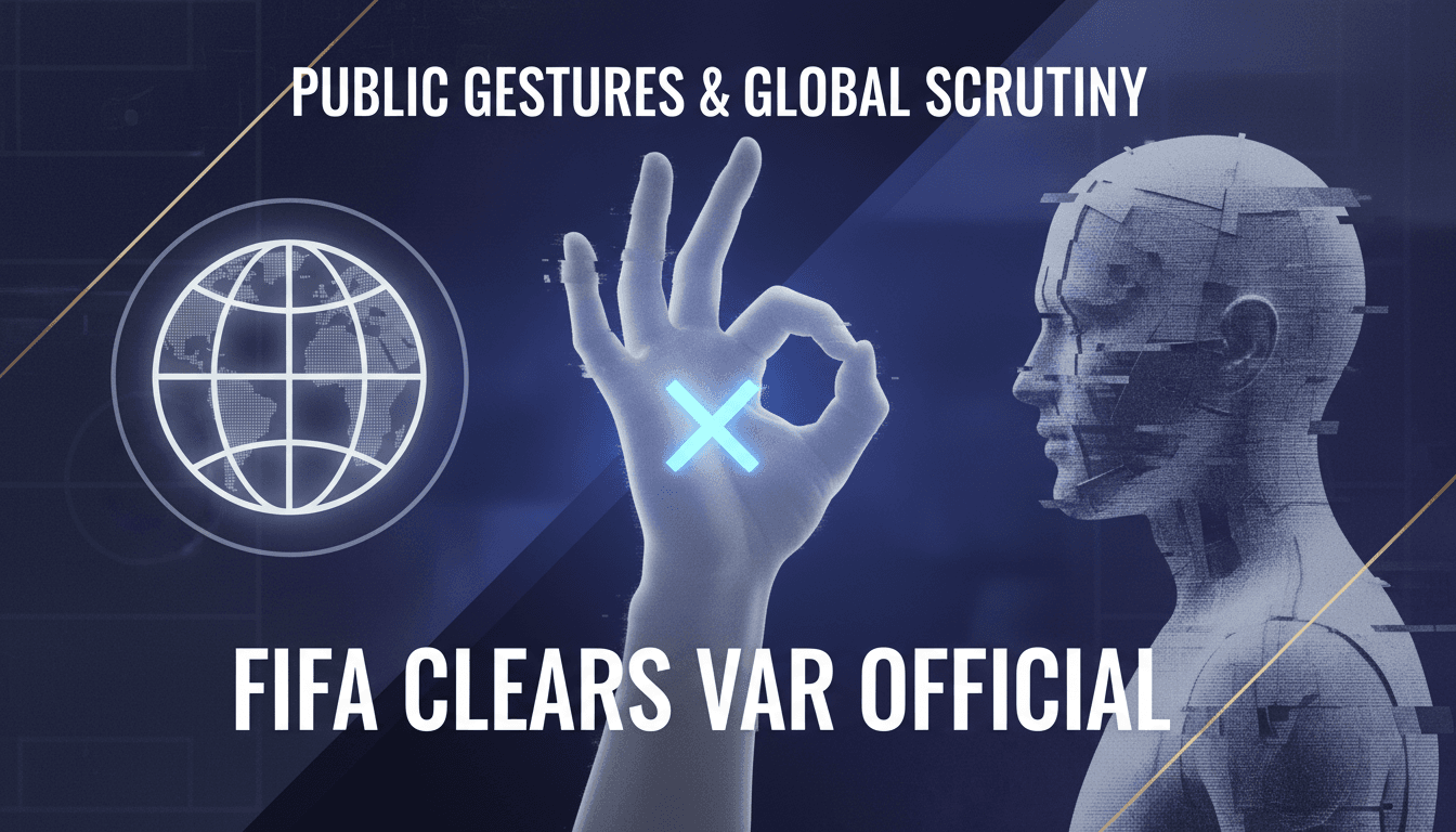 FIFA Exonerates VAR Official Shaun Evans from White Supremacy Gesture Allegations