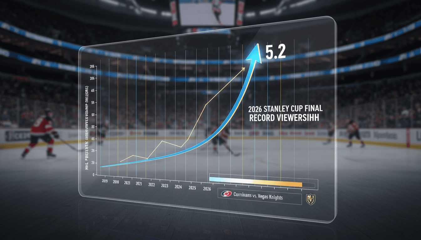 Viewership trends for the 2026 Stanley Cup Final