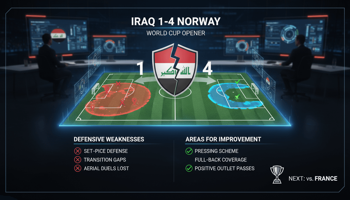 Iraq suffers 1-4 defeat to Norway in World Cup opener