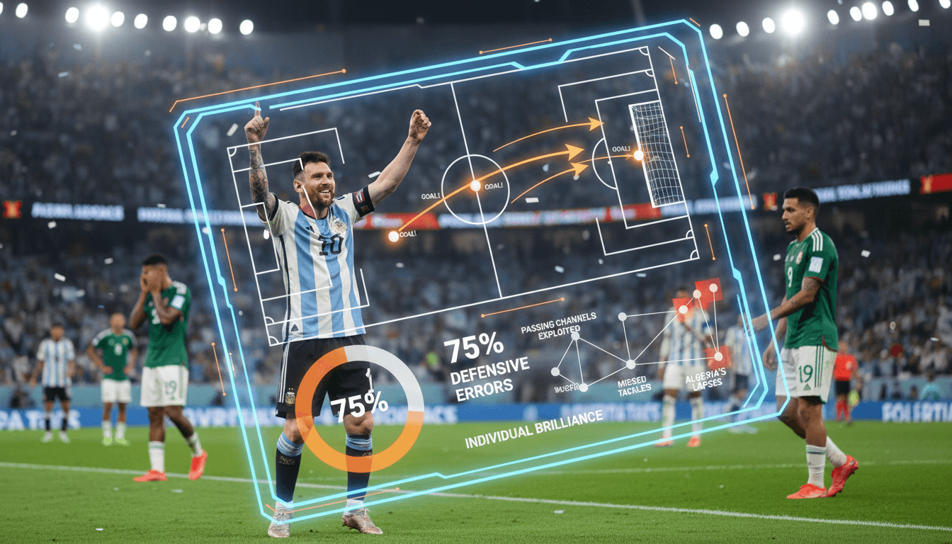 Lionel Messi scores hat-trick against Algeria in World Cup match