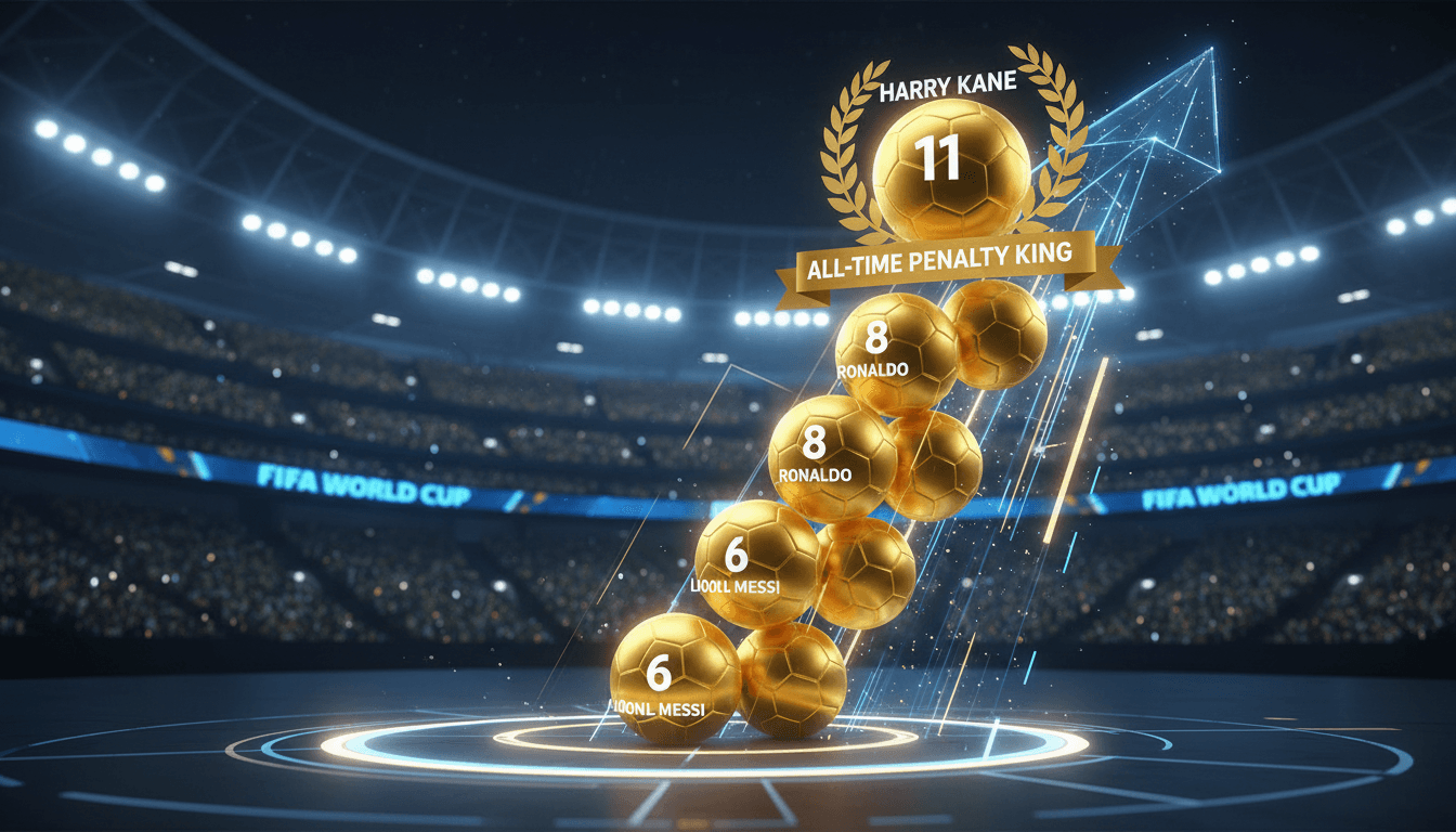 Harry Kane becomes all-time leading scorer from penalties in FIFA World Cup history