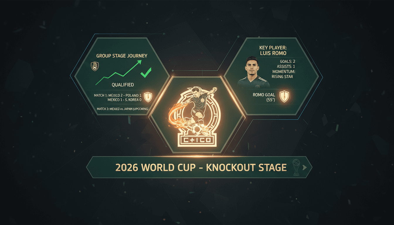 Mexico becomes first team to qualify for knockout stage of 2026 World Cup