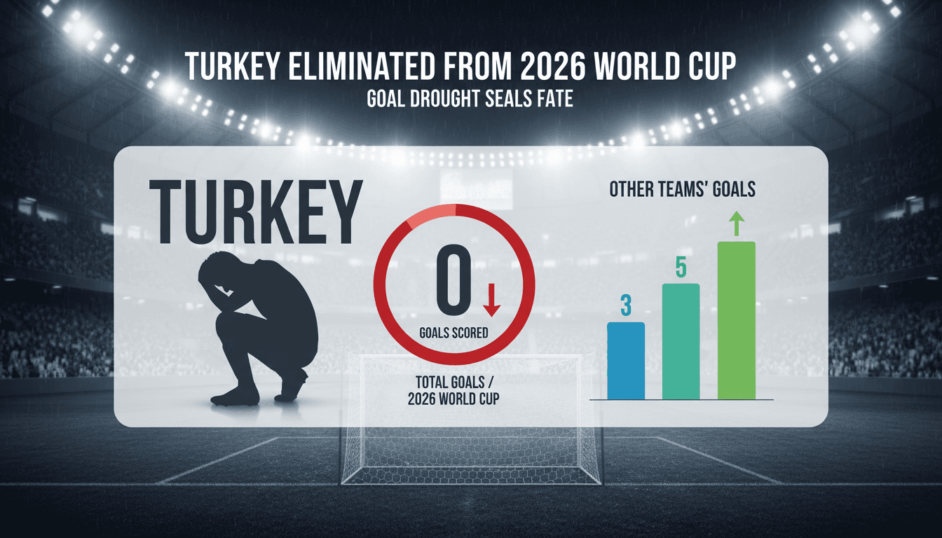 Turkey eliminated from 2026 World Cup after loss to Paraguay
