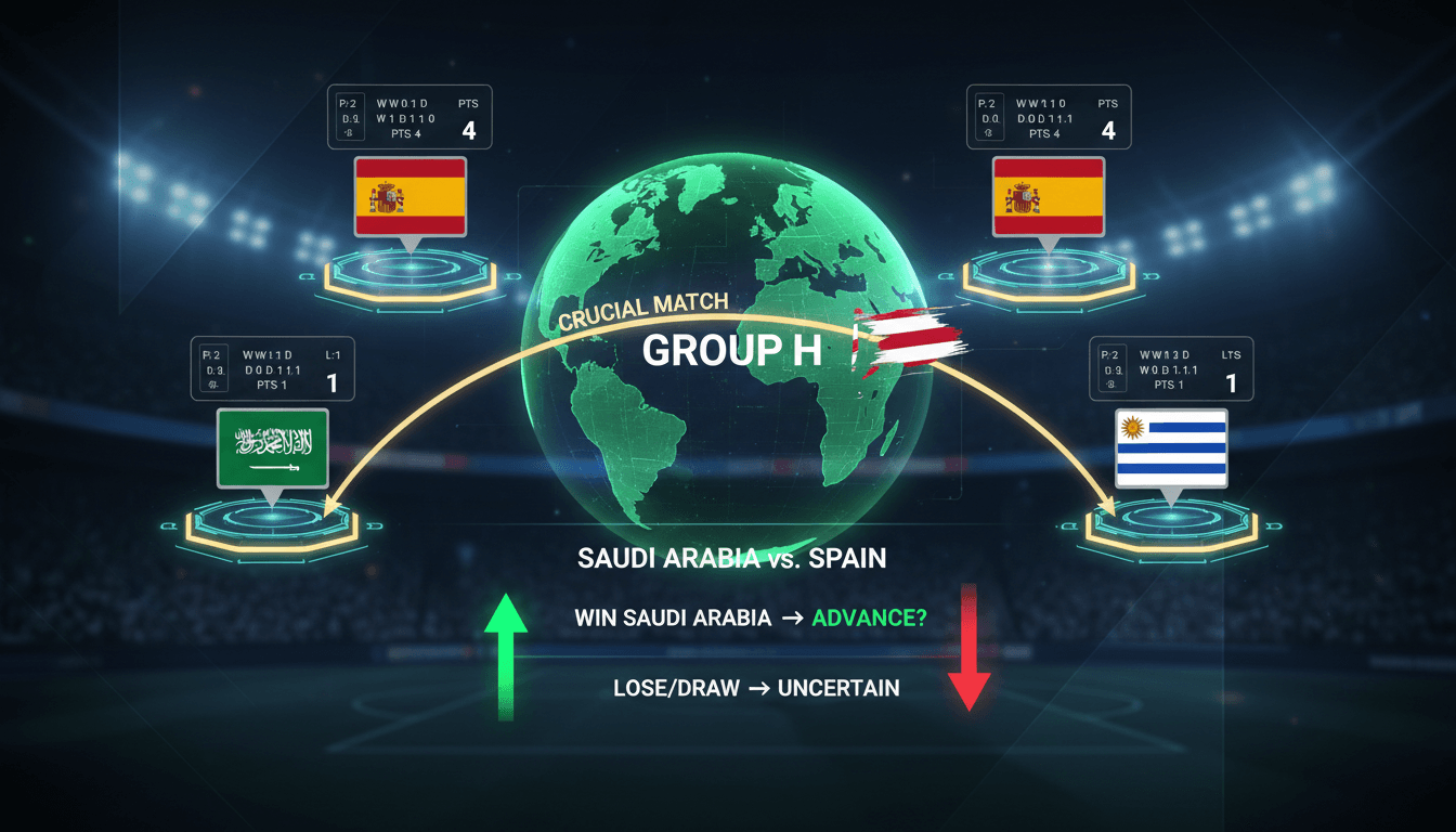 Saudi Arabia national football team training ahead of World Cup match against Spain