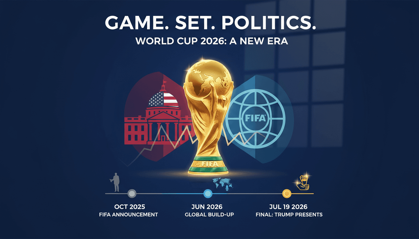 Donald Trump to Present World Cup Trophy in 2026 Final