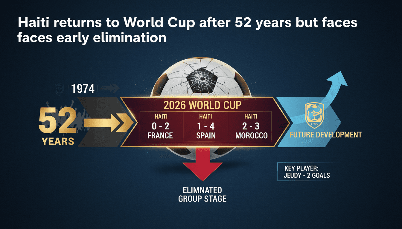 Haiti's national football team during the 2026 World Cup matches