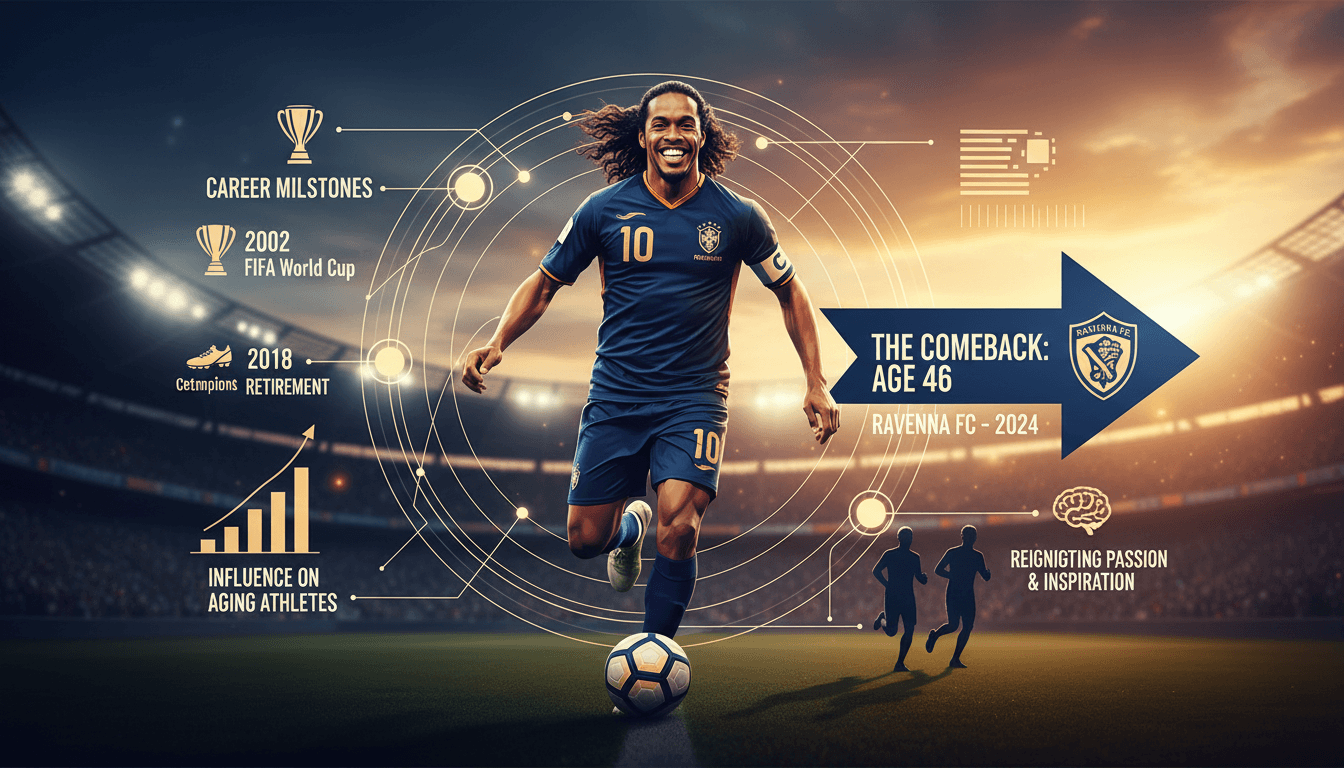 Ronaldinho signs with Ravenna FC marking his return to professional football at age 46