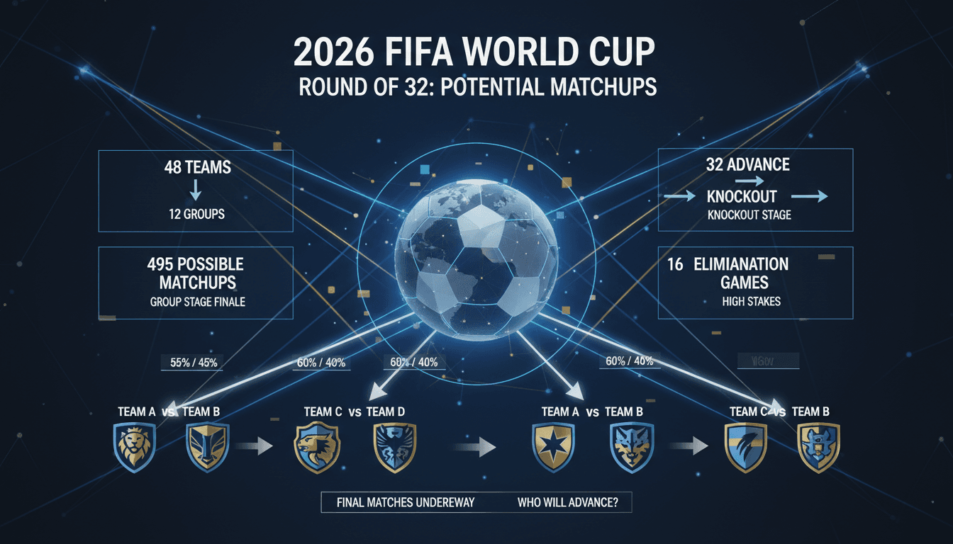 Final matches of the group stage in the 2026 FIFA World Cup determine knockout stage teams