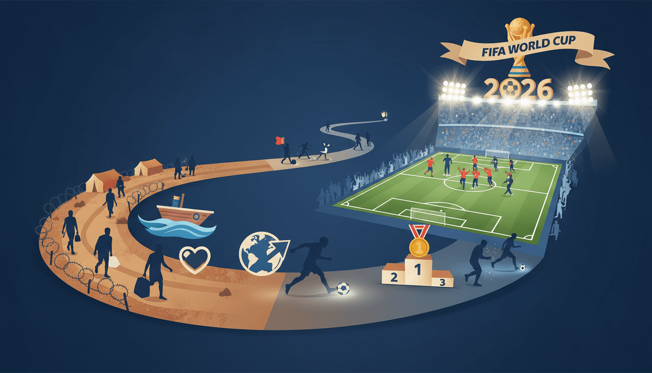 Refugee players competing in the 2026 FIFA World Cup