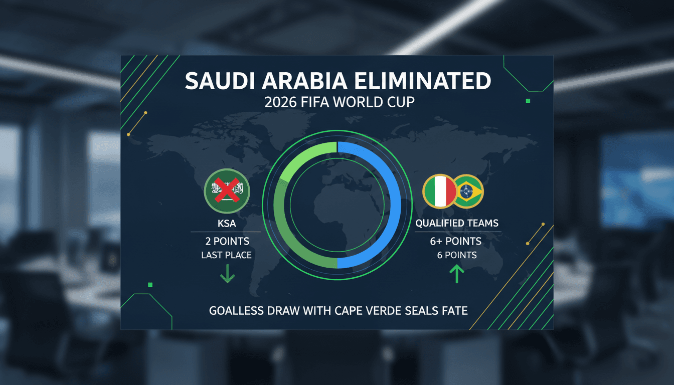Saudi Arabia's national football team during the 2026 FIFA World Cup.
