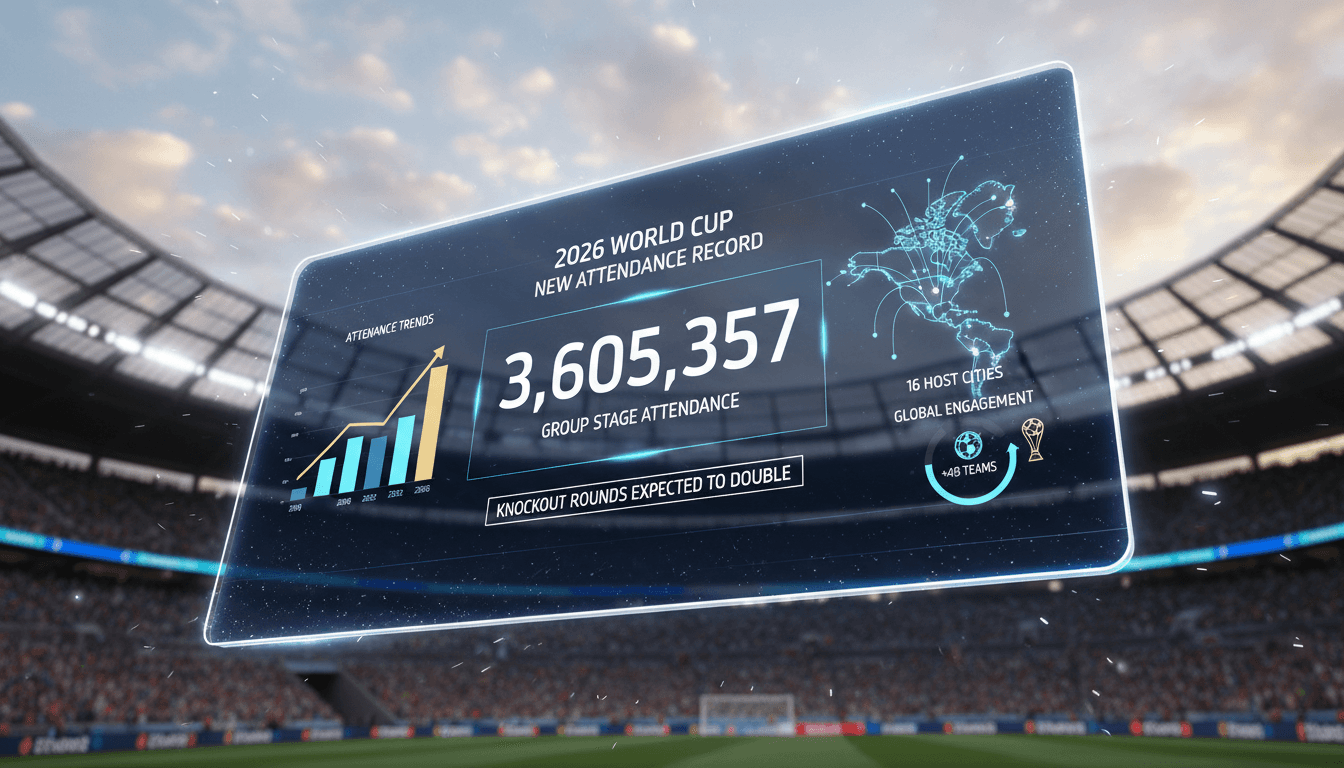 2026 World Cup Sets New Attendance Record with Over 3.6 Million Fans