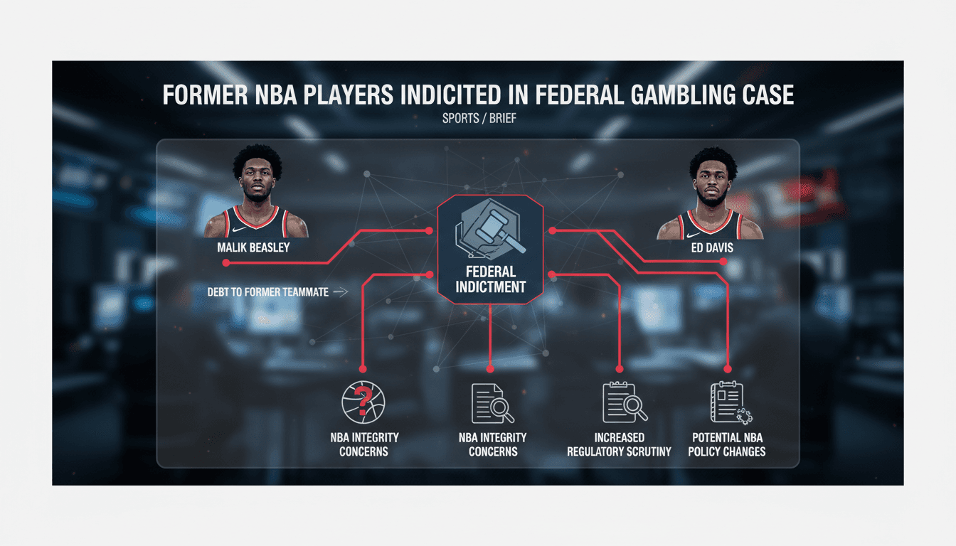 Former NBA players Malik Beasley and Ed Davis indicted in gambling case