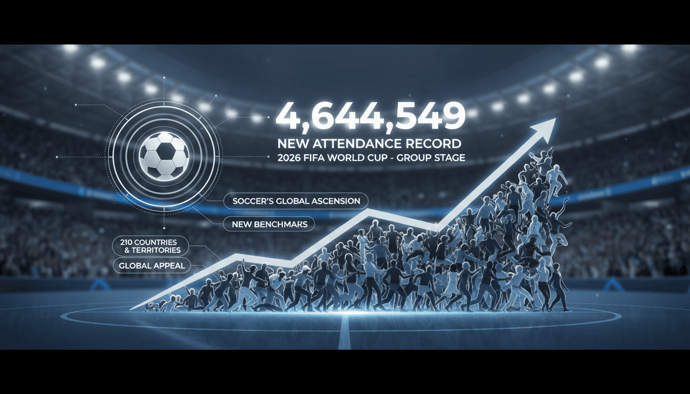 2026 FIFA World Cup Sets New Attendance Record with Over 4.6 Million Fans
