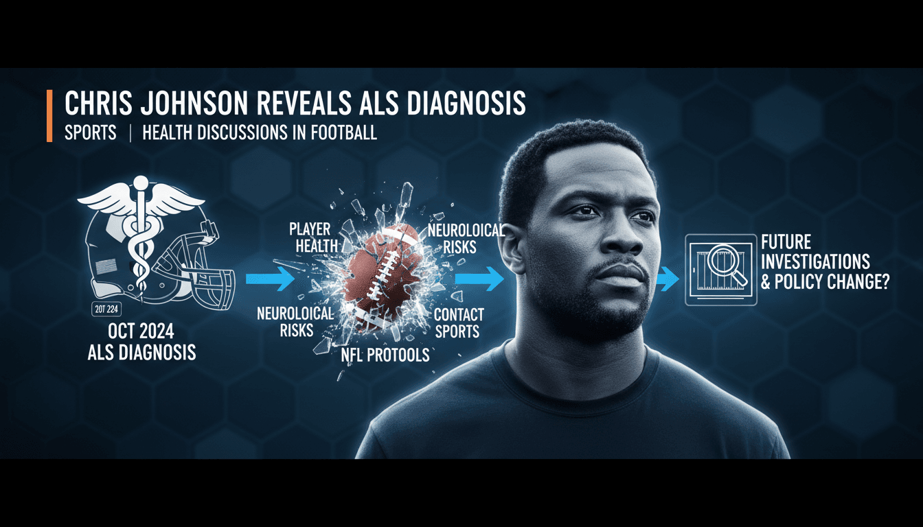 Chris Johnson reveals ALS diagnosis sparking health discussions in football