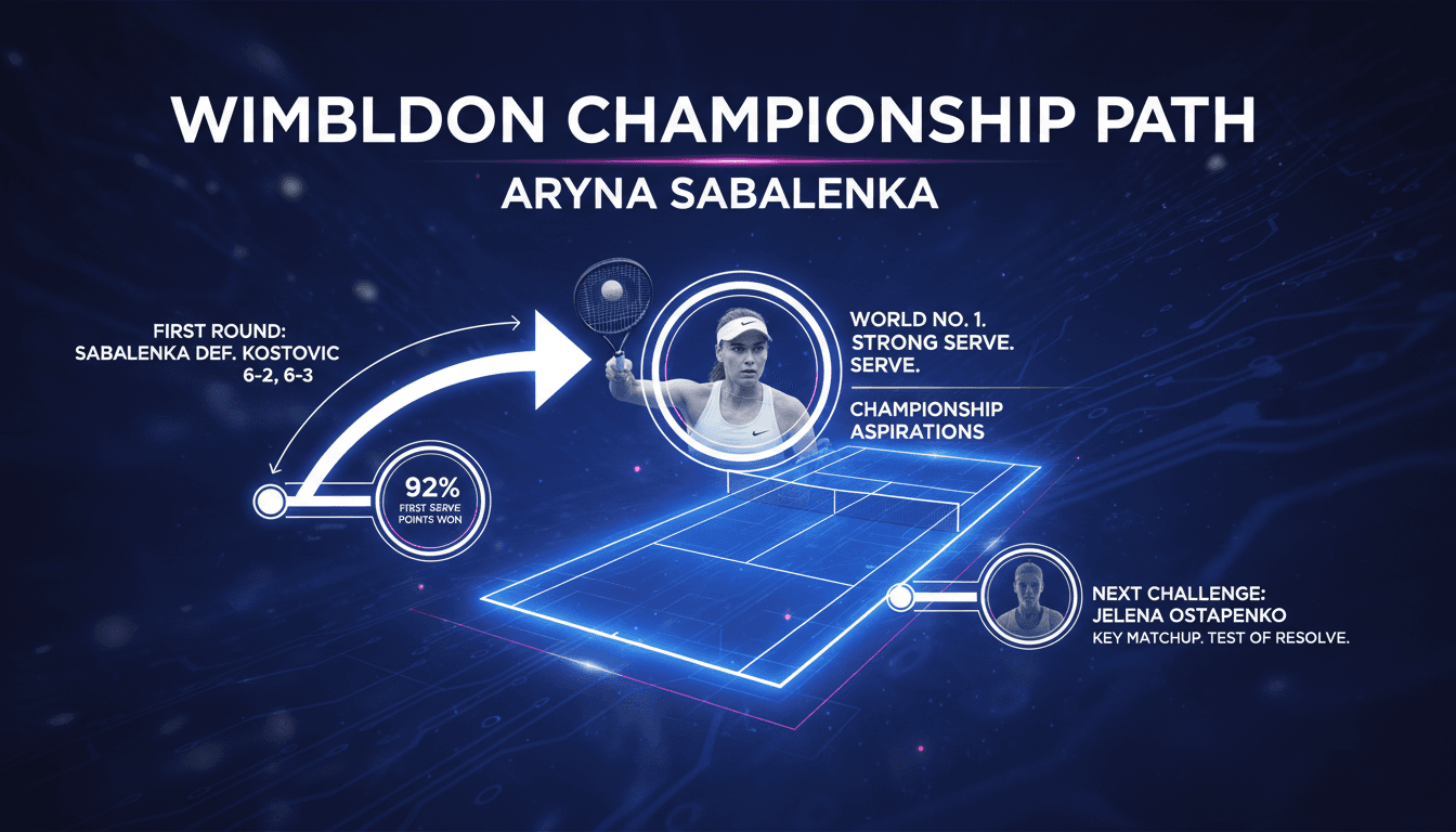 Aryna Sabalenka celebrating her victory at Wimbledon