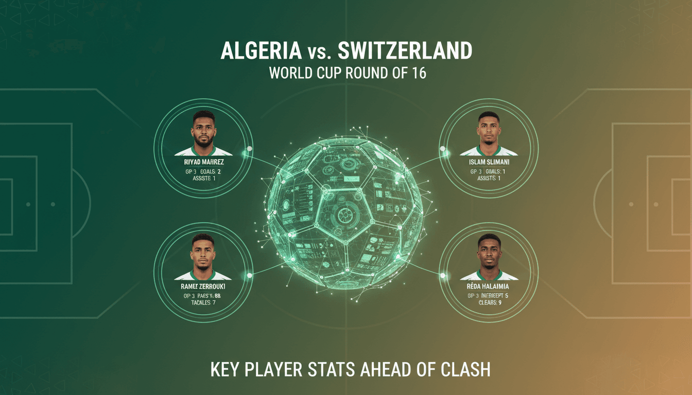 Algeria's national football team prepares for World Cup Round of 16 match against Switzerland