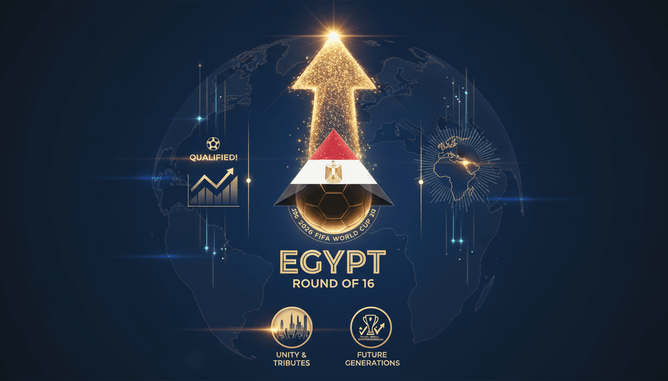 Egypt qualifies for Round of 16 in 2026 FIFA World Cup for the first time