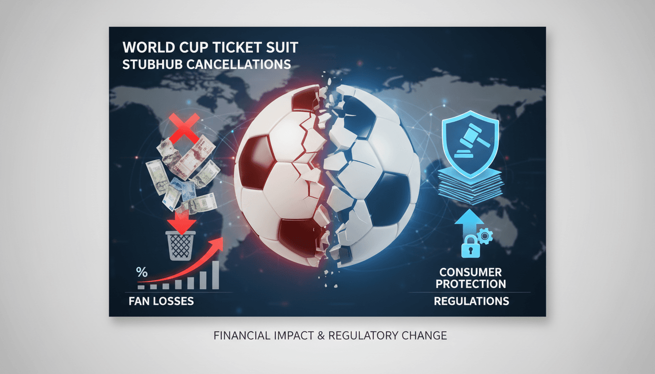 World Cup fans sue StubHub over last-minute ticket cancellations