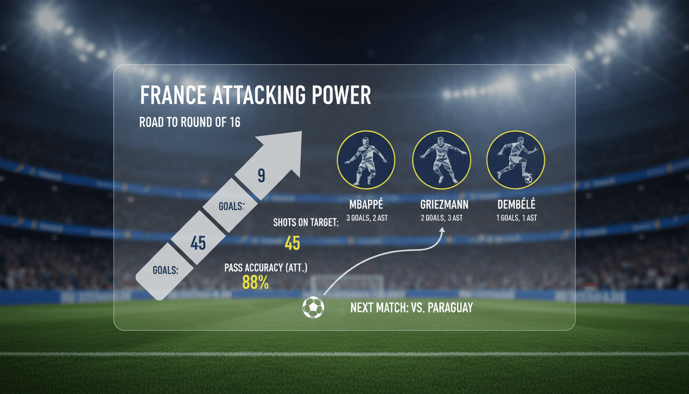 France advances to Round of 16 in 2026 FIFA World Cup after defeating Sweden