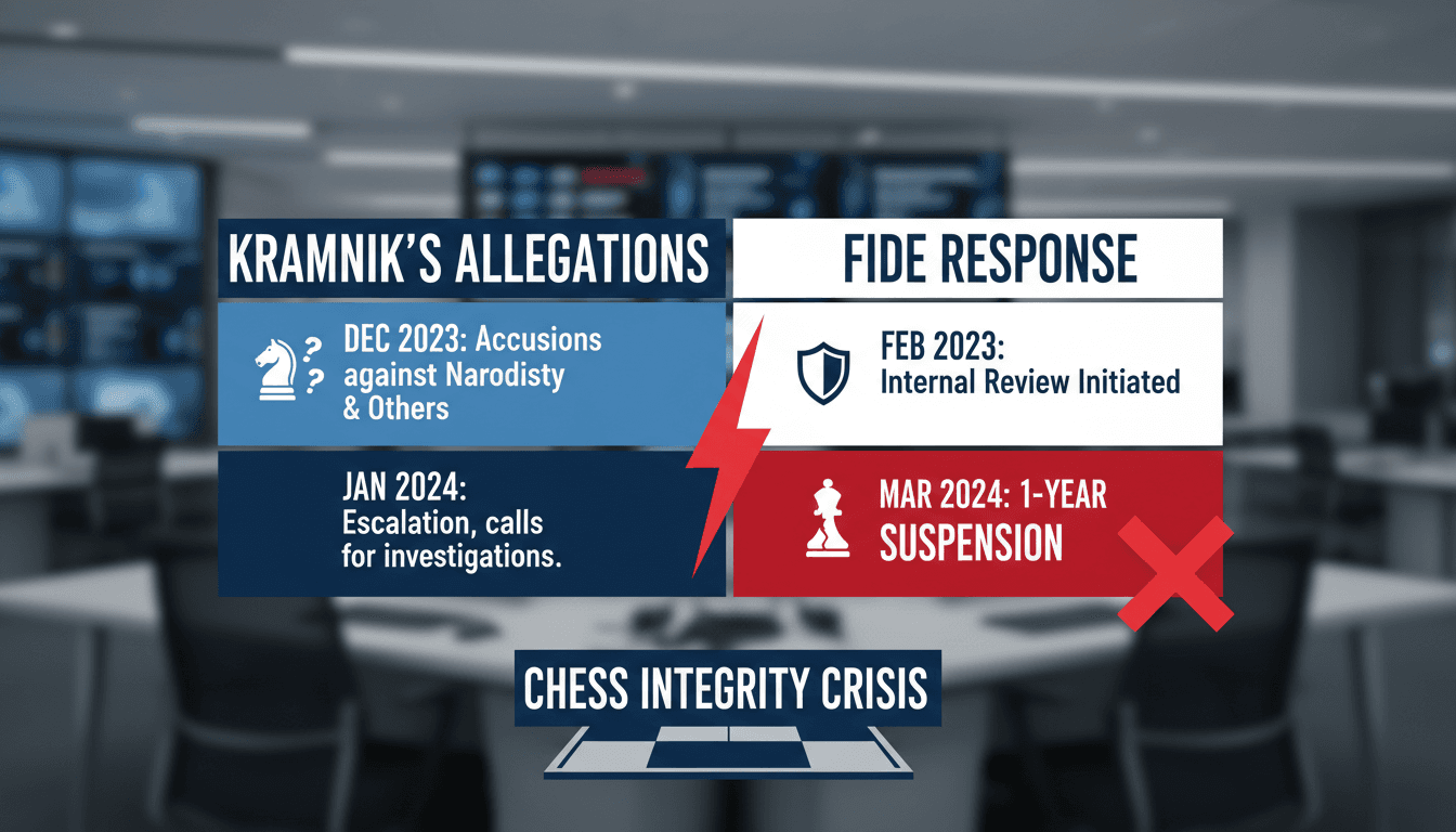 Vladimir Kramnik during a chess match, reflecting on integrity in the sport.