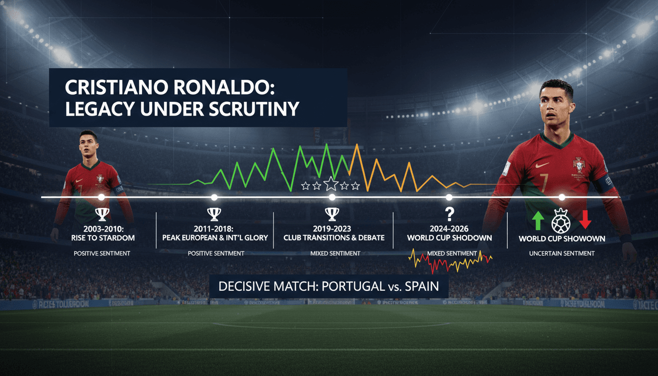 Cristiano Ronaldo speaking to the media before a World Cup match