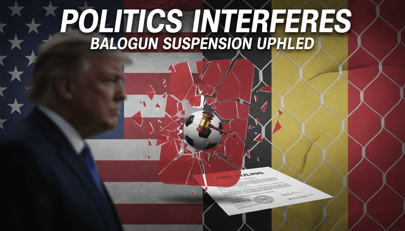 Folarin Balogun during a match, highlighting the suspension controversy.