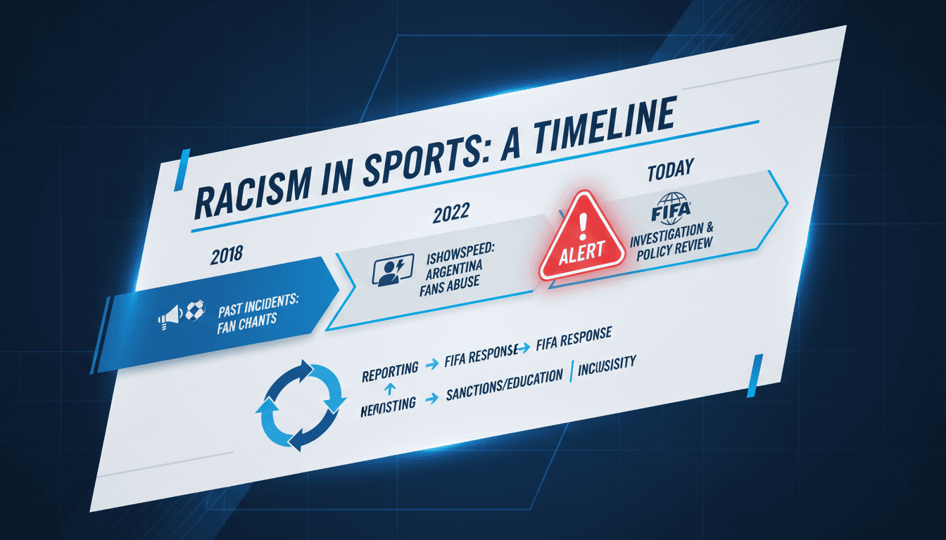 FIFA investigates racist abuse against streamer iShowSpeed during World Cup match.