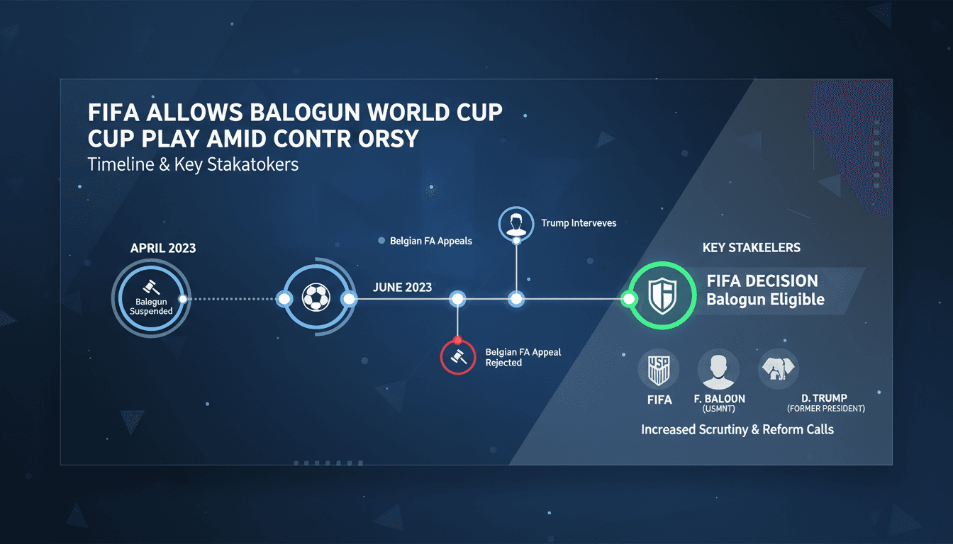 Folarin Balogun in action during the World Cup match