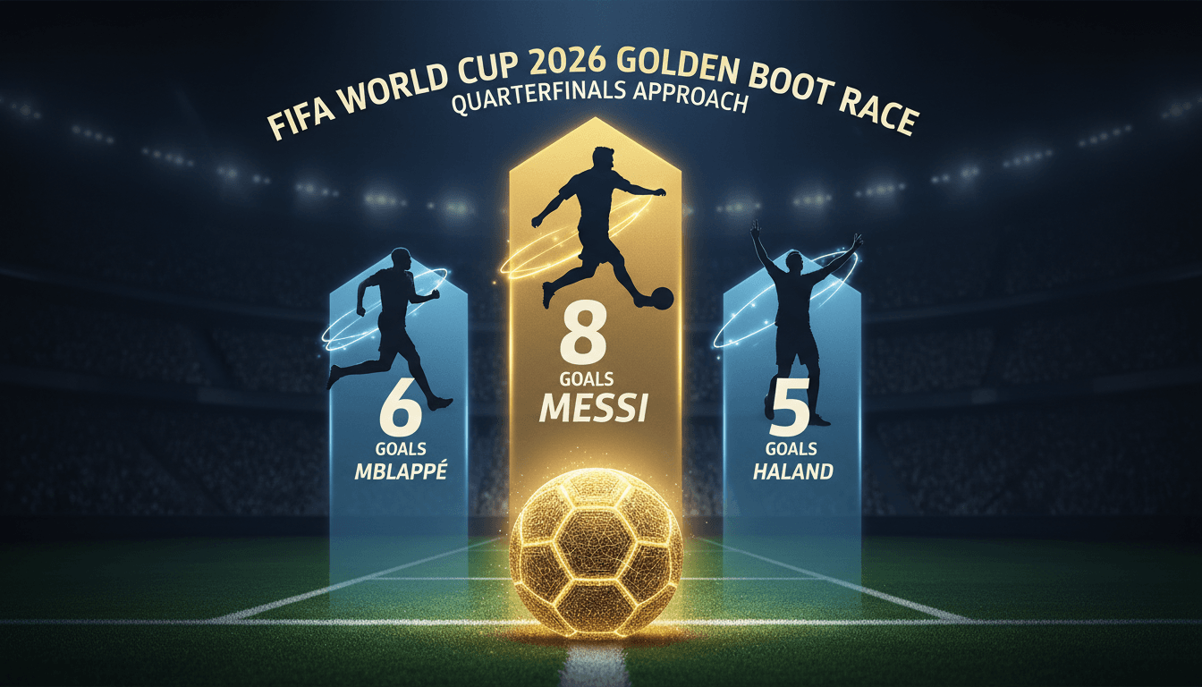 Lionel Messi celebrating a goal during FIFA World Cup 2026
