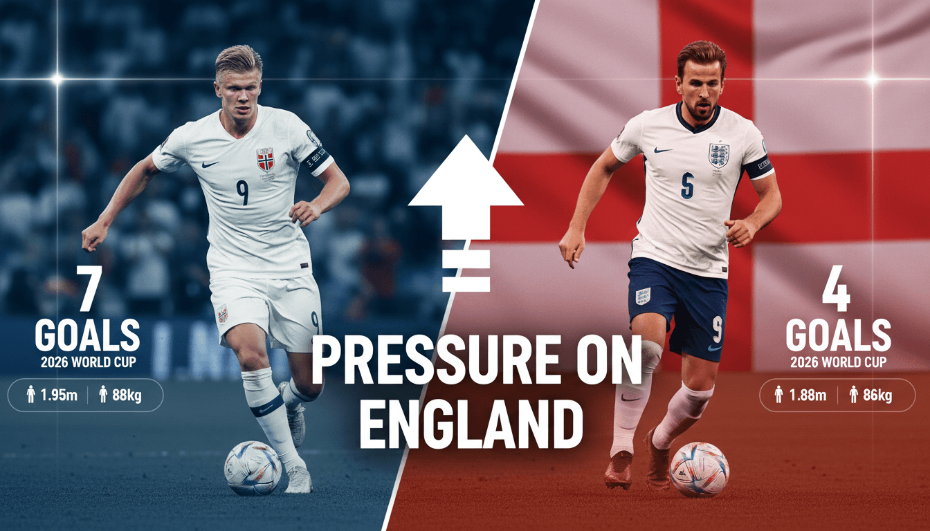 Erling Haaland preparing for the World Cup quarter-final against England.