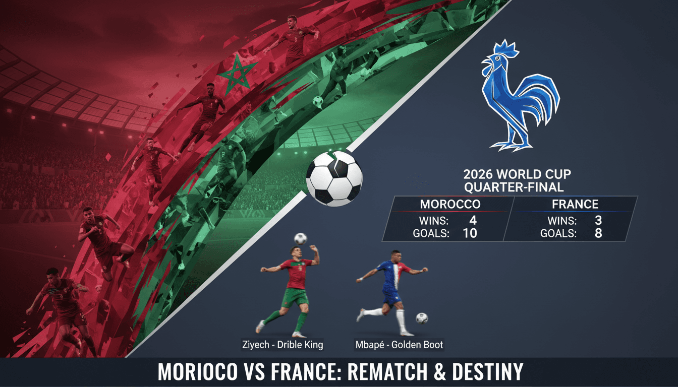 Moroccan national team preparing for the World Cup quarter-finals against France.