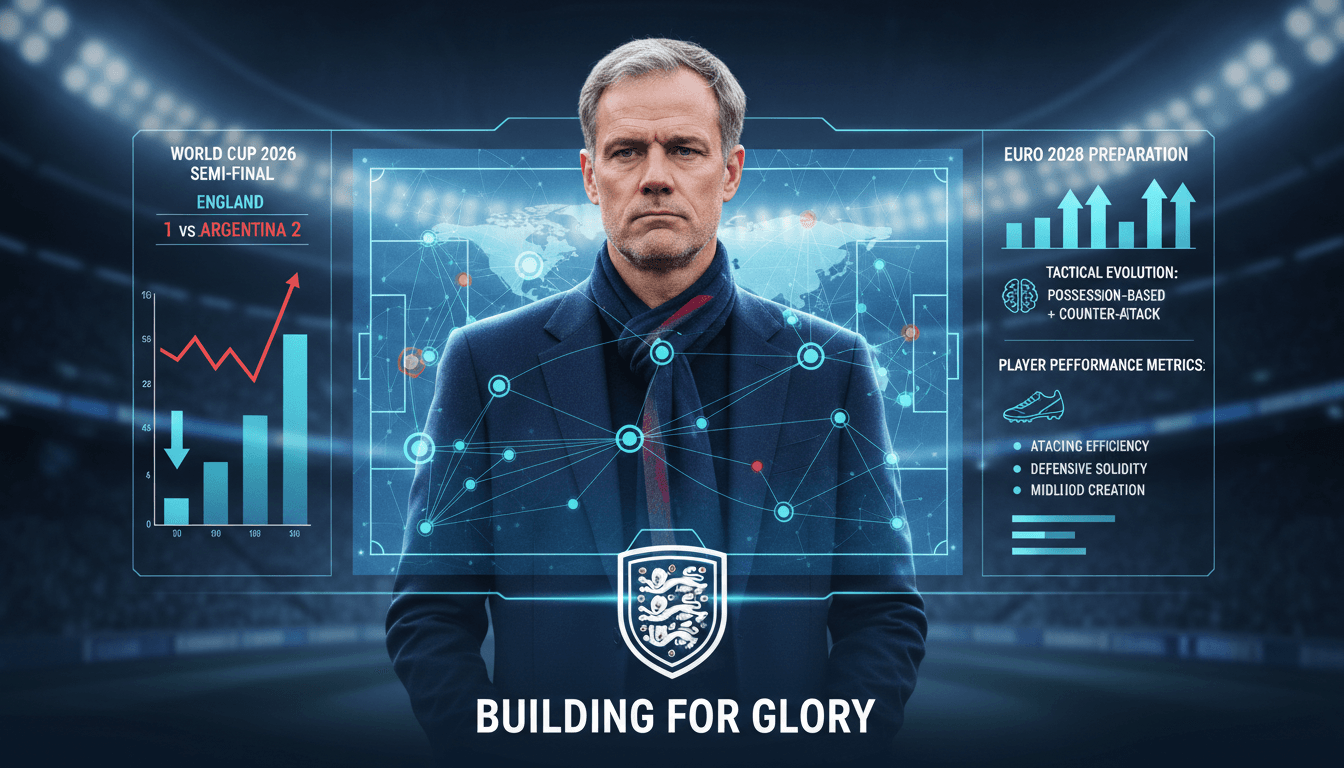 Thomas Tuchel during a press conference after England's World Cup semi-final loss.