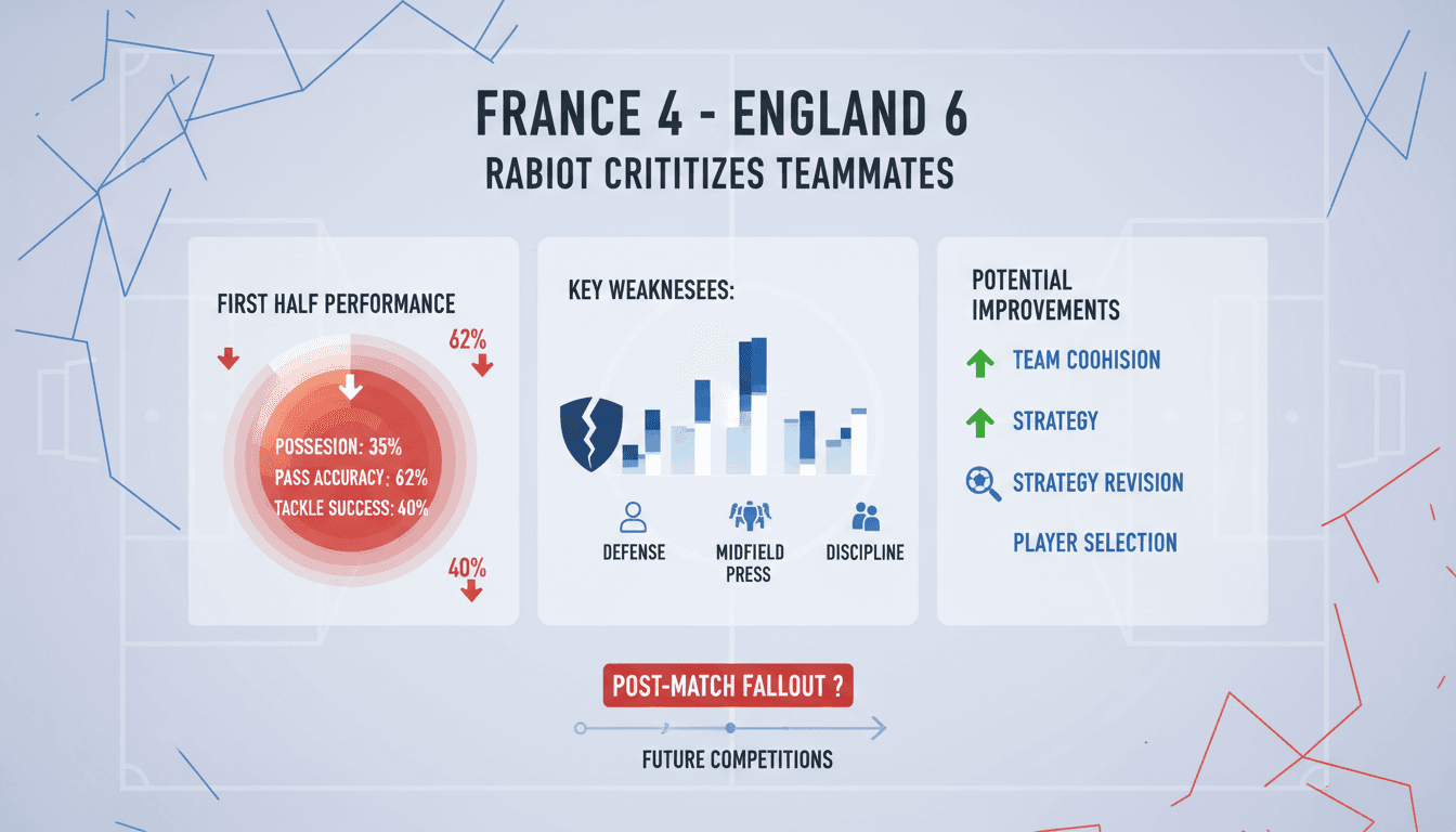 Adrian Rabiot speaking to the media after the match against England.