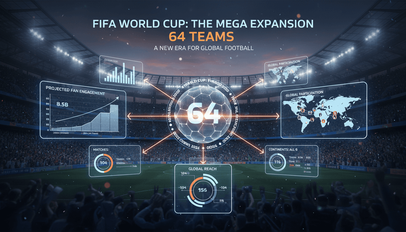 FIFA President Gianni Infantino discussing World Cup expansion