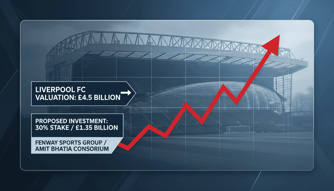 Fenway Sports Group negotiating sale of Liverpool FC stake