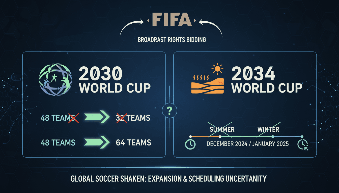 FIFA World Cup 2030 and 2034 planning challenges