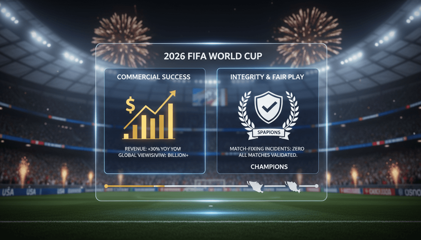 Spain celebrating their victory in the 2026 FIFA World Cup