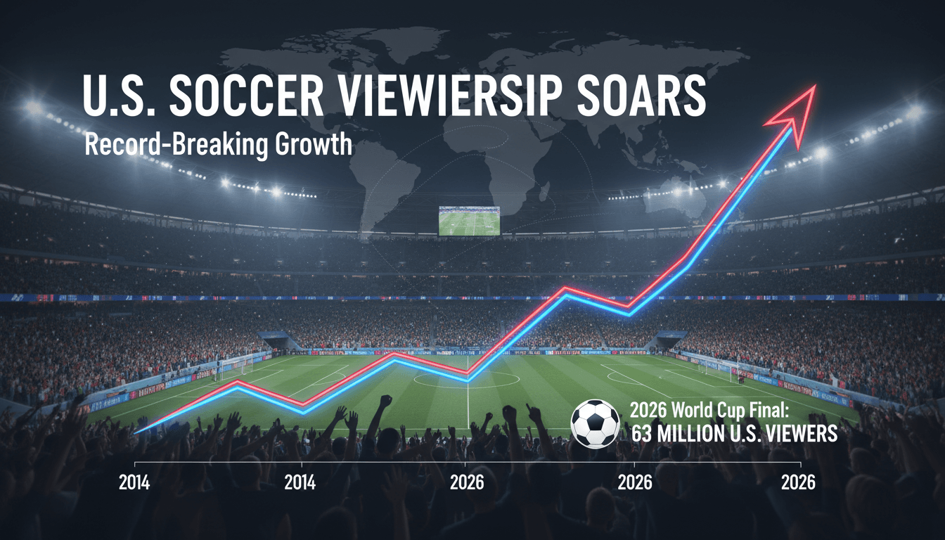 Viewership statistics for the 2026 World Cup final match in the U.S.