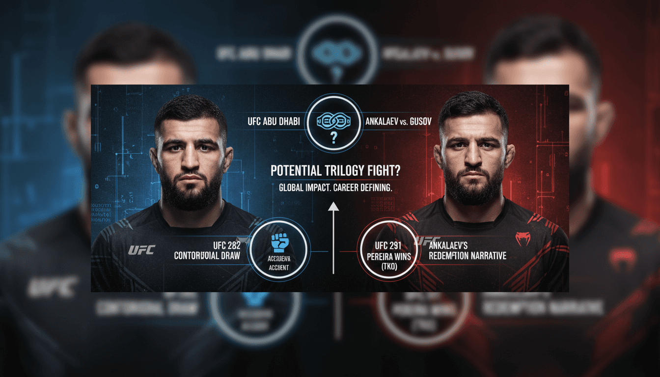 Magomed Ankalaev preparing for his fight at UFC Abu Dhabi