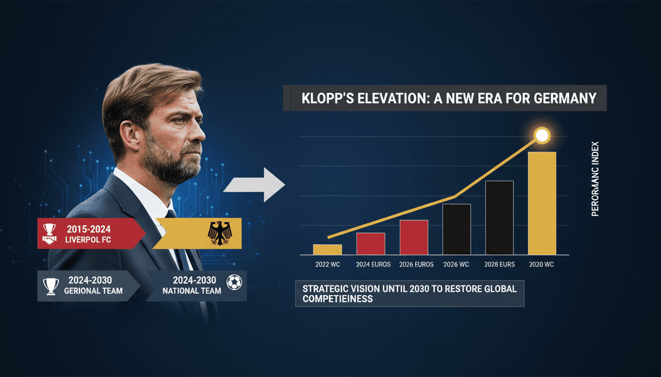Jurgen Klopp appointed as new head coach of Germany national football team