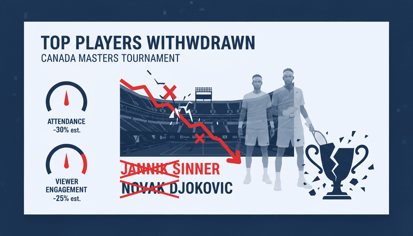 Jannik Sinner and Novak Djokovic at a tennis event